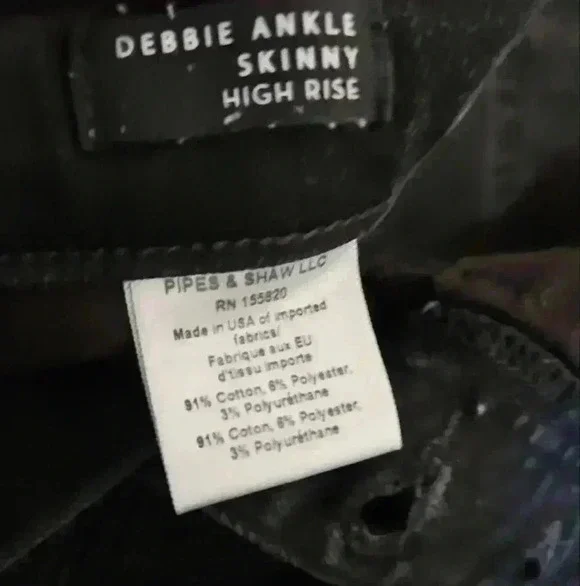 Veronica Beard Womens Black Debbie High-Rise Designer Button Fly Skinny Jeans 32 - Picture 12 of 15